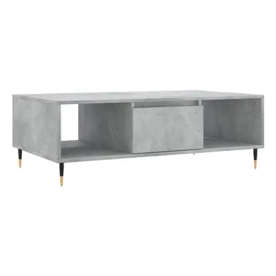 (concrete grey) vidaXL Coffee Table Side Table End Table Sofa Table Brown Oak Engineered Wood