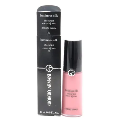 (62 Delicate Mauve) Giorgio Armani Luminous Silk Multi-Purpose Glow Concealer 0.4oz New With Box