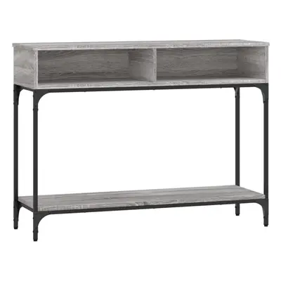 (grey sonoma) vidaXL Console Table End Table Hallway Stand Side Sofa Table Engineered Wood