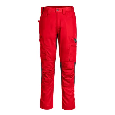 (42R, Deep Red) Portwest Unisex Adult Stretch Work Trousers