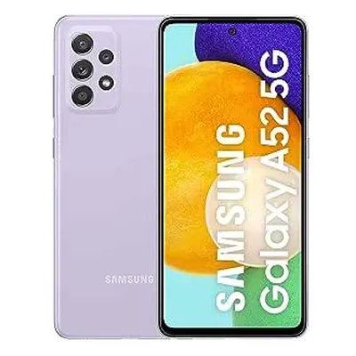 Samsung Galaxy A52 (A526B, 5G) (Dual SIM, 128GB/8GB, Awesome Violet)