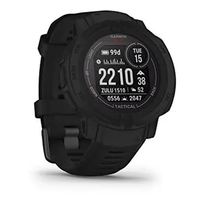 Garmin Instinct Solar Tactical Edition Rugged GPS Smartwatch, Black