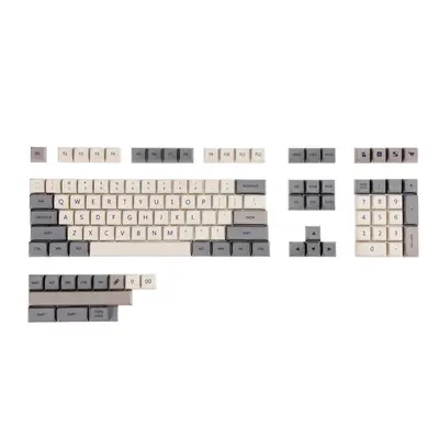 (English) 120/126 Keys Enlightenment PBT Keycap Set English Japanese Rocket XDA Profile Sublimat