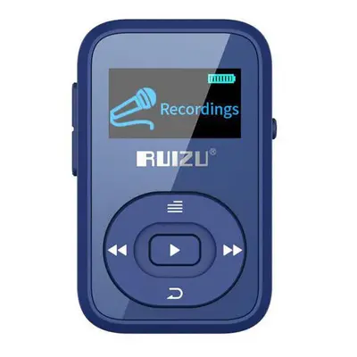 (Blue) bluetooth 8GB Sport MP3 Music Player Voice Recorder FM Radio Support TF Card