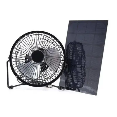 5W 6V Solar Panel Powered Inch Mini Fan Ventilator for Home Outdoor Air Cooling