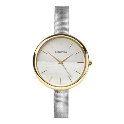 SEKONDA Womens Analogue Classic Quartz Watch with Stainless Steel Strap 2561.27