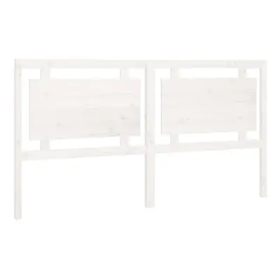 (white, 185.5 x x cm) vidaXL Bed Headboard Home Bedroom Decorative Bed Header Panel Solid Wood P