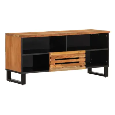 (light brown, solid acacia wood) vidaXL TV Cabinet TV Stand Entertainment Centre TV Unit Brown S