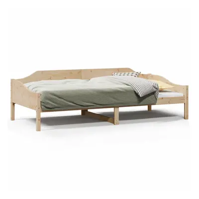 vidaXL Bed Frame Bedroom Bedstead Bed Base 90x190 cm Single Solid Wood Pine