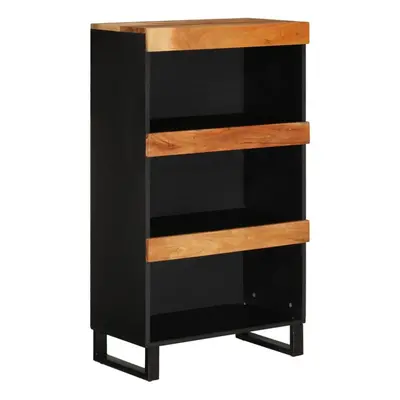 (brown) vidaXL Side Cabinet Bedside Cabinet Sideboard Side Table Solid Wood Mango