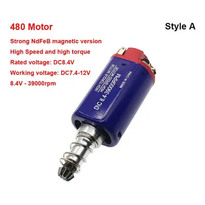 (A:DC8.4V-39000rpm) DC Motor High Speed Torque For New Nwell M4 Toy Replacement Accessories