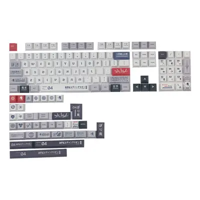 (Type4) Keys EVA Keycap Set Cherry Profile PBT Five-Sided Sublimation Custom Keycaps for Mechani