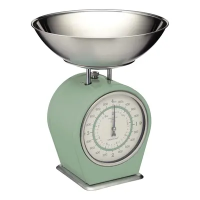 Living Nostalgia Mechanical Kitchen Scales - English Sage Green