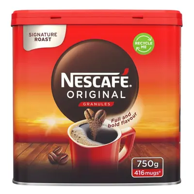 NESCAFE Original Instant Coffee 750g Tin ( pack of )