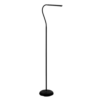 Floor Lamp Light Black Plastic Touch On/Off Dim Dimmable Bulb LED 4.5W Included