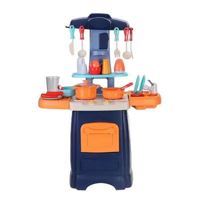 () Multi-style Simulation Spray Water Mini Kitchen Cooking Pretend Play House Puzzle Educational