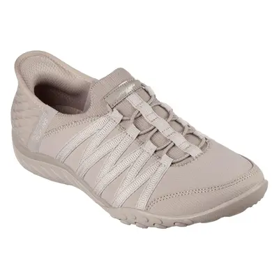 (3 UK, Taupe) Skechers Womens/Ladies Roll With Me Trainers