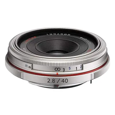 Pentax HD DA Limited 40mm F2.8 Lens - Silver