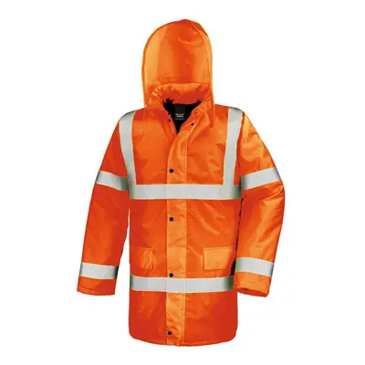 (XXL, Orange) SAFE-GUARD By Result Mens Motorway Jacket