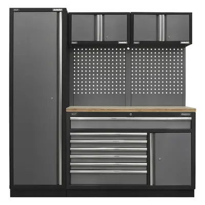 Garage Storage System - x x 2000mm - 36mm Pressed Wood Work Surface