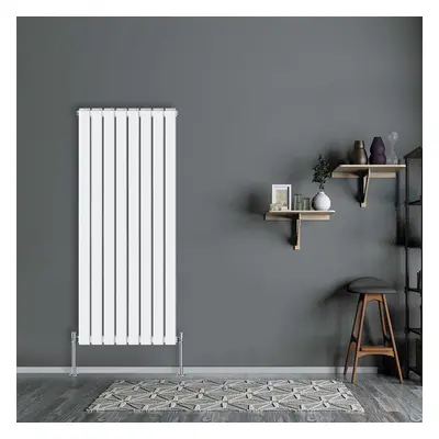 (Vertical 1600x544mm - Double) NRG Flat Panel Designer Bathroom Central Heating Radiator Gloss W