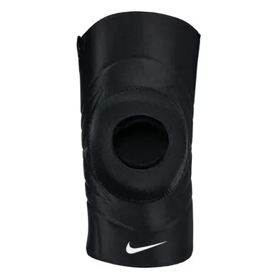 (S, Black) Nike Unisex Adult Pro Compression Open Knee Support