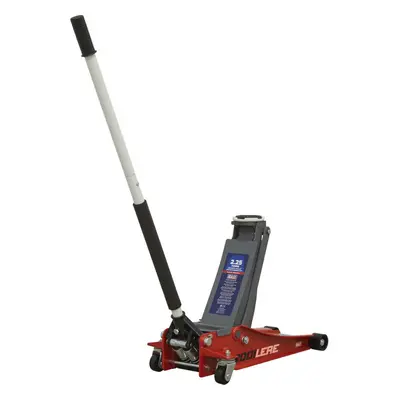 Low Entry Trolley Jack - 2250kg - Twin Piston - 495mm Max Height - Red