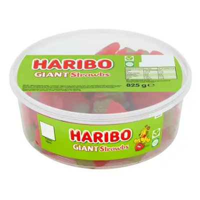 HARIBO Giant Strawbs 825g (Pack of 6)