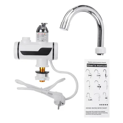 (#1) 3000W 220V Electric Faucet Tap Hot Water Heater Instant LED Display For Home Bathroom Kitch