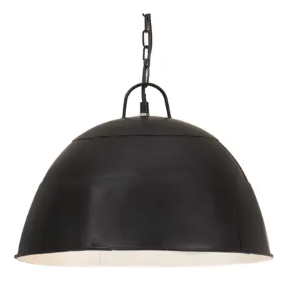 (black, cm) vidaXL Industrial Vintage Hanging Lamp W Round E27 41cm/31cm Multi Colours