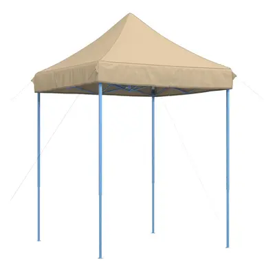 (beige, without sidewall) vidaXL Professional Folding Party Tent Outdoor Canopy Garden Pavilion 