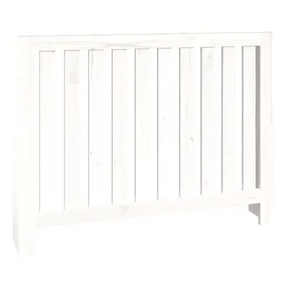 (white, 108.5 x x cm) vidaXL Radiator Cover Wooden Heating Cover Radiator Cabinet Solid Wood Pin