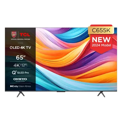 TCL 65C655K QLED 4K Ultra HD Smart TV