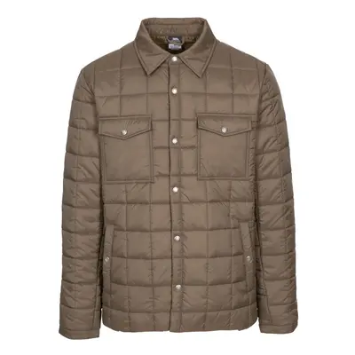 (XS, Dark Khaki) Trespass Mens Hullford Padded Jacket