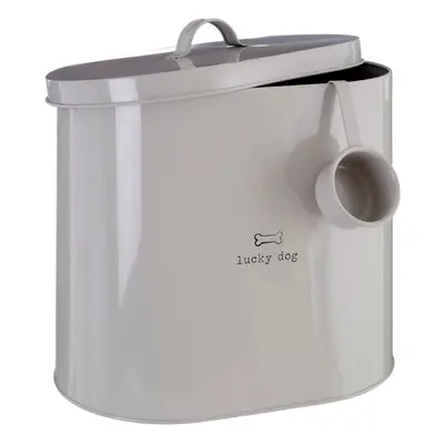 Lucky Dog Litre Dry Animal Pet Meal Food Storage Bin Canister Container New