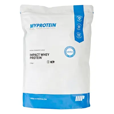 MyProtein 2.5 kg Natural Strawberry Impact Whey Protein