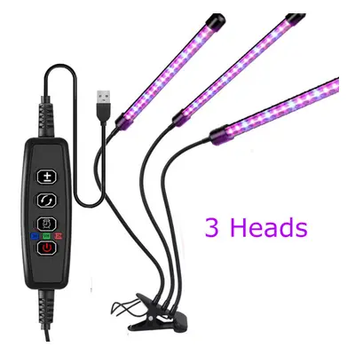 (60LED) 1/2/3/4 Head LED Grow Light Plant Growing Lamp Lights with Clip for Indoor Plants