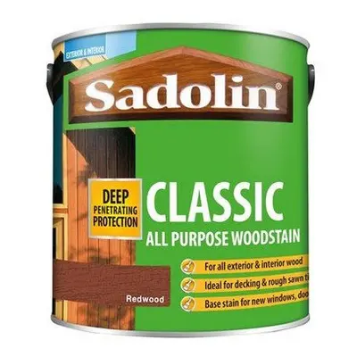 Sadolin Classic Wood Protection Redwood 2.5 Litre