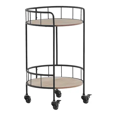 Kitchen Trolley HIKO Metal Black