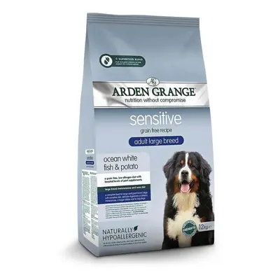 Arden Grange Sensitive Large Breed Adult Ocean White Fish & Potato 12kg