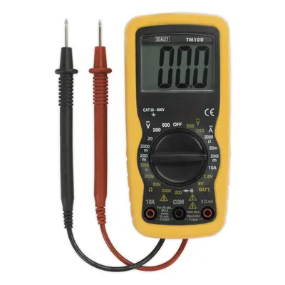 6 Function Digital Multimeter - High Precision - LCD Display - Battery Powered