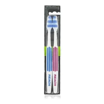 Listerine Reach Interdental Toothbrush Full Twin Pack Medium pair