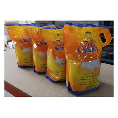 Silica Cat Litter - 4x 7.6 Litre