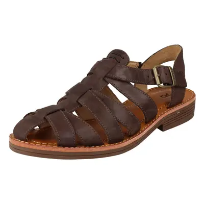 (UK 3, Mulch (Brown)) Ladies Caterpillar Casual Sandals Anders