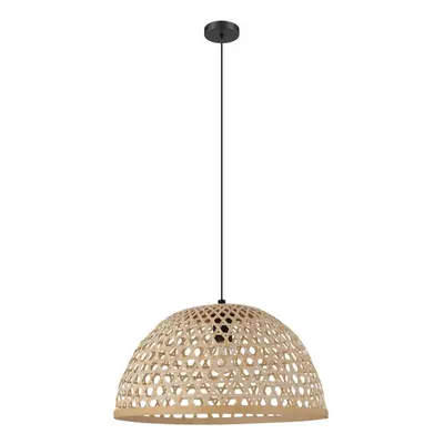 Hanging Ceiling Pendant Light Wicker Shade x 40W E27 Hallway Feature Lamp