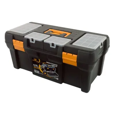 vidaXL Tool Box 580x280x250 mm PP Hardware Organiser Portable Toolbox Case