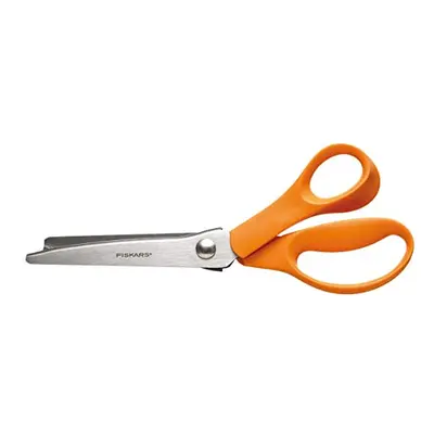 Fiskars Pinking Scissors, Length: cm, For right-handed users, Stainless steel blade/Plastic hand