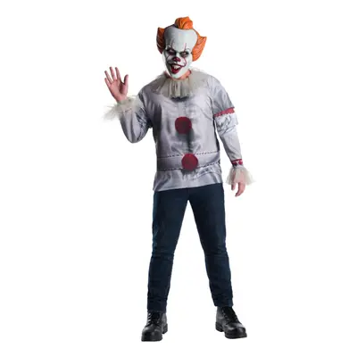 (M) Adult IT Movie Pennywise Costume Top