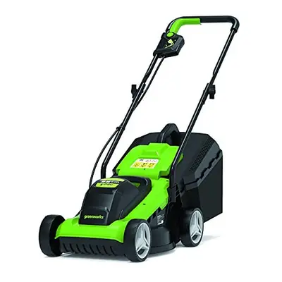 G24LM33 Cordless Lawnmower for Smaller Lawns up to 280m 33cm Cutting Width 30L Bag WITHOUT 24V B