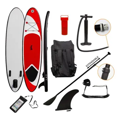 10ft Red Inflatable Paddle Board